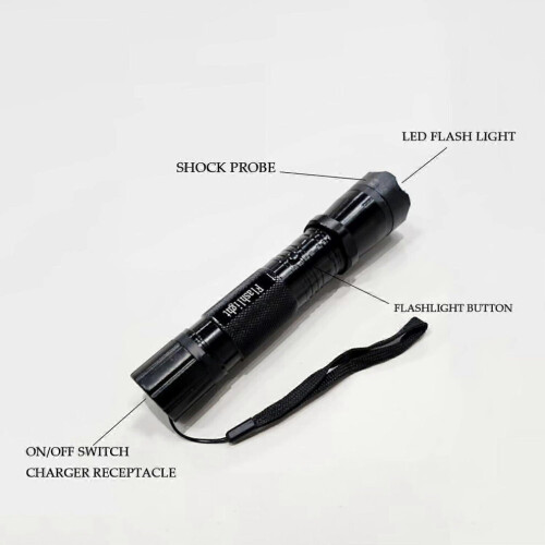V95 LED Tactical Flashlight, Bright Portable Torch for Outdoor Use 2