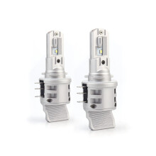 Bombillas LED H15 12-24V CANBUS CSP, 2 unidades, 2 x 8000 lm, luz blanca brillante, para uso todoterreno.