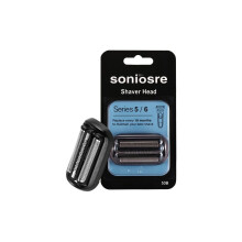 Ersatzkopf für Braun Elektrorasierer, Serie 53B 5/6, 5018s, 5020s, 5031s, 5050cs, 6020s, 6072cc, Schwarz