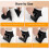 3in1 Wireless Foot Massager in Grey - Heat, Compression & Vibration Therapy 2