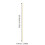 500 Pack Plastic Straws, 4 mm Thin Drinking Straws for Parties, Clear Disposable Beverage Straws 2