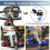 Ignition Switch with Key, Replacement Mobility Scooter Spare Start On/Off Ignition Switch with 2 Keys for Pride 3