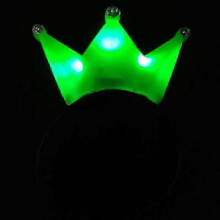 10 kpl hehkuva pääpanta LED-kruunu tiara hiuspanta kevyt hiuspanta juhlalahja cosplay syntymäpäivä hääpuku halloween joulukoristeet SZT
