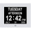 Extra Large Digital Day Clock Calendar Date Time Week Indicator Dementia Clock for Visual Use 1