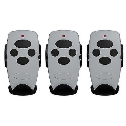 3Pcs Gate Remote Control Keychain 433MHz Compatible with DOORHAN 2PRO 4PRO
