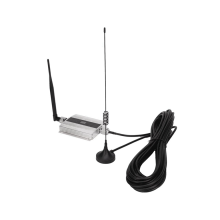LLhappy DCS 2100MHz Portable Repeater LTE Mobile Phone Signal Cell Booster Cellular Amplifier Set with UK Plug