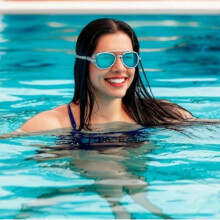 Lunettes de natation unisexes - Anti-buée, protection UV - 3 couleurs