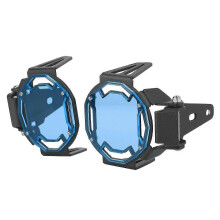 Protection de phare LED compatible avec R1200GS/R1250GS Adventure LC Bleu