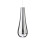 Chrome Teardrop Style Round Bathroom Light Pull 1