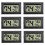 6Pack Indoor Mini Hygrometer Digital Humidity Thermometer with Fahrenheit () 1