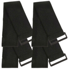 4pcs Reusable Elastic Hook and Loop Straps Multipurpose Cinch Straps