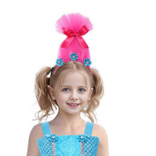 Haarbänder für hohe Pferdeschwänze, Cosplay, Tüll-Haarschmuck, Haarbänder, Kopfbedeckung, Make-up, Gesichtshaarbänder, Geburtstagspart