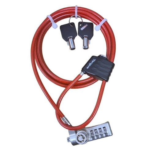 Targus Targus Universal Laptop Slot Lock Dual Locking Security Cable Key Combination