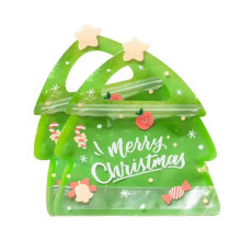Sacchetti regalo di Natale, simpatici sacchetti a forma di mela per la vigilia di Natale, sacchetti regalo natalizi, sacchetti per bisc