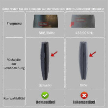 Stück 868,3 MHz Fernbedienung kompatibel mit Marantec D302-868 D304-868 Garagentoröffnern