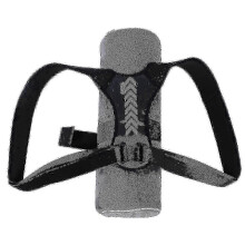 Verstelbaar slaapkussen van traagschuim voor op de rug, perfecte ondersteuning voor volwassenen met een gewicht van 37,4 - 50,6 kg.