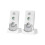 2-pack draadloze intercoms voor thuis, spraakgestuurd, bidirectioneel, ultralange afstand, draagbare draadloze intercom Eld 2