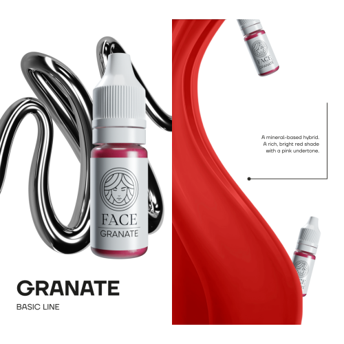 FACE Pigment – Granate (Hybrid Lip Pigment) 2