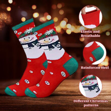 Calcetines del Calendario de Adviento de Navidad, 24 pares – Caja sorpresa variada para niños, niñas y adultos – Regalo de cuenta atr