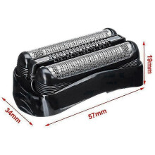 2026 2 piezas 21B Cabezal de repuesto para afeitadora Braun Serie 3 300S 301S 310S 320S 330S 340S Cruzer Me