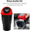 Mini Car Trash Can, Small Automatic Portable Trash Can with Lid, for Car Home Office 5