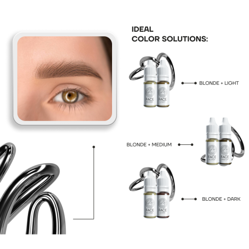FACE Mineral Brow Pigment – Blonde 1