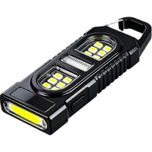 DF688 Wielofunkcyjny brelok z lampką awaryjną, ładowany przez USB
