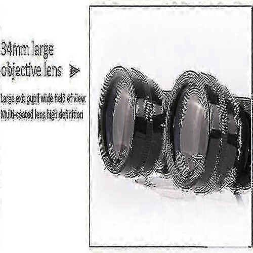 Binocolo 10x34 per ipovedenti, ideale per escursionismo, caccia e birdwatching. 2