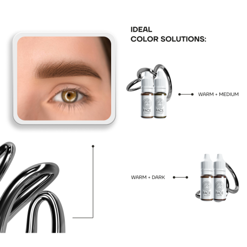 FACE Mineral Warm – Brow Pigment 2