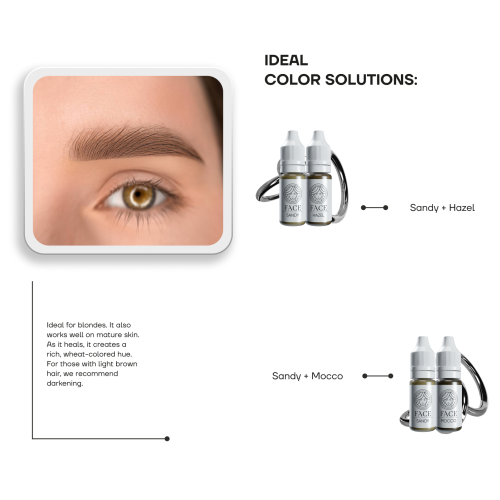 FACE Pigment – Sandy Hybrid Brow Pigment 2