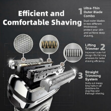 Náhradná holiaca hlavica Braun Series 9 Pro 94M, kompatibilná s elektrickými holiacimi strojčekmi Braun Series 9 a Series 9 Pro - vhodn