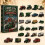 Christmas Car Model 24-Day Advent Calendar Plastic Ornament 1