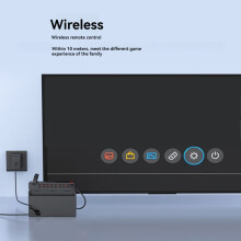 Unitek Multi Gaming Station for Card Reader,Game Consoles Station Switcher Adapter,Game Accessories