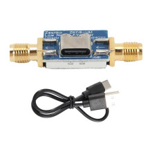 Zeenko Série um Amplificador de Baixo Ruído Interface USB Tipo C 20dB Alto Ganho LNA RF Módulo Pré-Amplificador de Potência ZK09-um