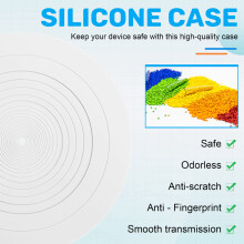 295mm Silicone Turntable Mat Anti-Vibration Slipmat Record Mat for LP Vinyl Record Player Audio Replacement Accessory C