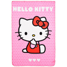 Hello Kitty Fleece Throw Blanket 100 x 150 cm