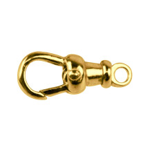 (13.0mm) 9ct Yellow Gold Albert Clasps, Fixed Top, 13/17/21/23mm Length