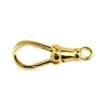 (21.0mm) 9ct Yellow Gold Albert Clasps, Fixed Top, 13/17/21/23mm Length