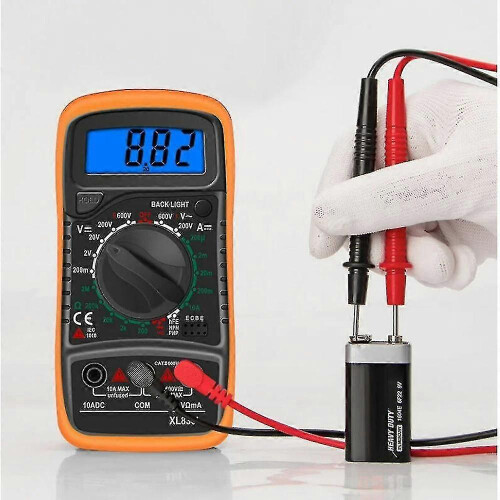 1356733mm Digital XL830L 2000 Counts Ohmmeter Ammeter Tester AC DC Voltage Current Buzzer Mini