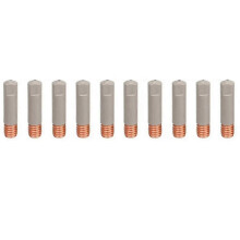 MIG-Schweißdüsenspitzen, 10 Stück, M6-Gasdüse, 0,8 mm Beschichtung, MB15AK 25-26s, Schweißwerkzeugteile