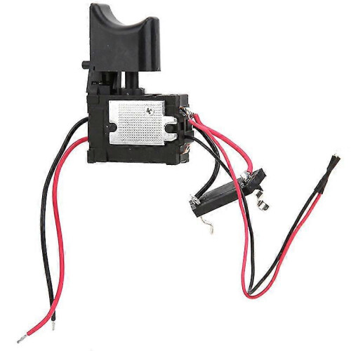 7.2-24V Cordless Drill Variable Speed Trigger Switch Controller for Lithium Battery black