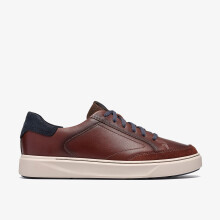 (Standard, 8 (Adults')) Code C Tie Mahogany Leather