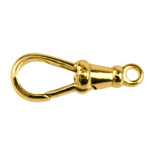 (23.0mm) 9ct Yellow Gold Albert Clasps, Fixed Top, 13/17/21/23mm Length