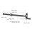 Workbench Vise Screw T16x220mm Self-Locking 100mm Handwheel Heavy Duty 2