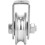 Single Pivot Pulley Block 0.3 Ton Wire Rope Lifting Roller Wheel 3
