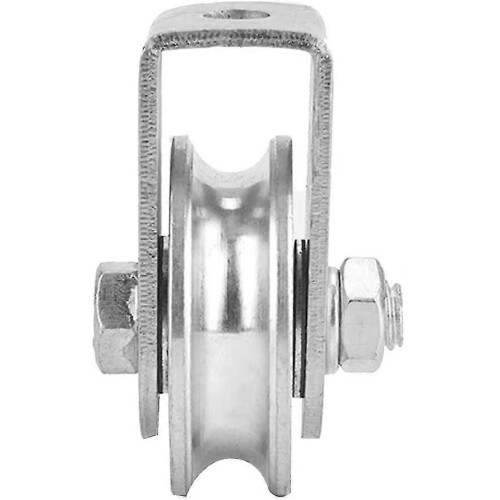 Single Pivot Pulley Block 0.3 Ton Wire Rope Lifting Roller Wheel 2