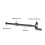 Workbench Vise Screw T16x220mm Self-Locking 100mm Handwheel Heavy Duty 5