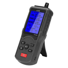 Portable CO2 TVOC Air Quality Tester Temp Humidity Monitor with LCD Screen