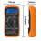 1356733mm Digital XL830L 2000 Counts Ohmmeter Ammeter Tester AC DC Voltage Current Buzzer Mini 2