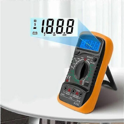 1356733mm Digital XL830L 2000 Counts Ohmmeter Ammeter Tester AC DC Voltage Current Buzzer Mini 2